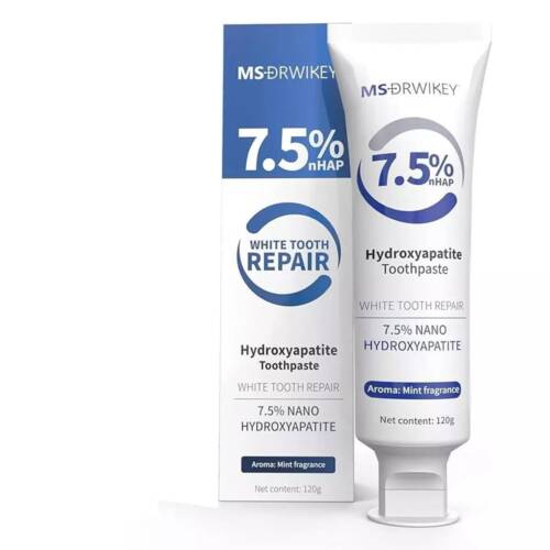 MSDRWIKEY 7.5% Hydroxyapatite Toothpaste for Enamel Protection Fresh Breath NEW - Picture 8 of 10