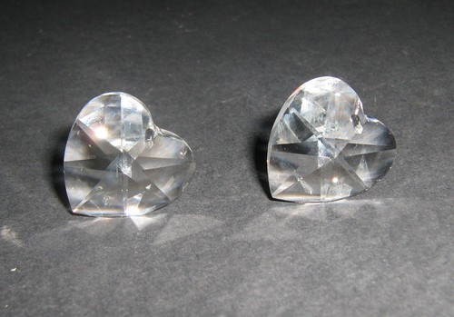 SWAROVSKI ® -Cuore 1 Pz 8781-28 mm. Clear Crystal Strass Senza Logo Heart - 第 1/1 張圖片