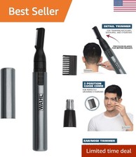 Wahl Nose Ear Trimmer Neck Hair Beard Eyebrow Groomer Clippers Micro Personal
