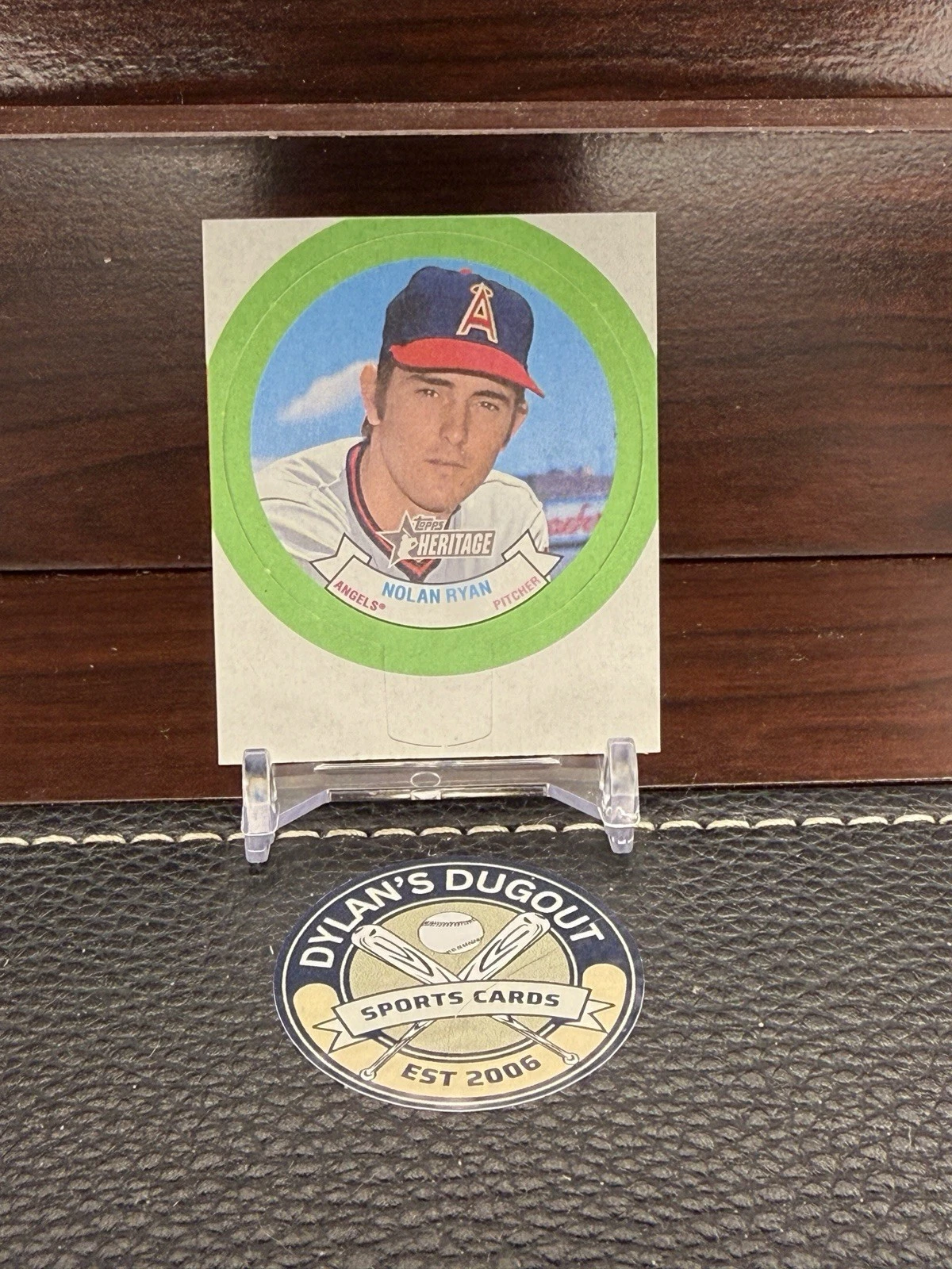 2022 Topps Heritage High Number 1973 Topps Candy Lids Nolan Ryan #HN16