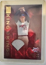 NOLAN RYAN TOPPS 2001  KING OF KINGS JERSEY CARD #KKR6 MINT CONDITION