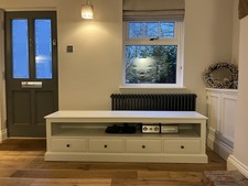 Extra Large Cotswold Company TV Unit with 4 Drawers In White