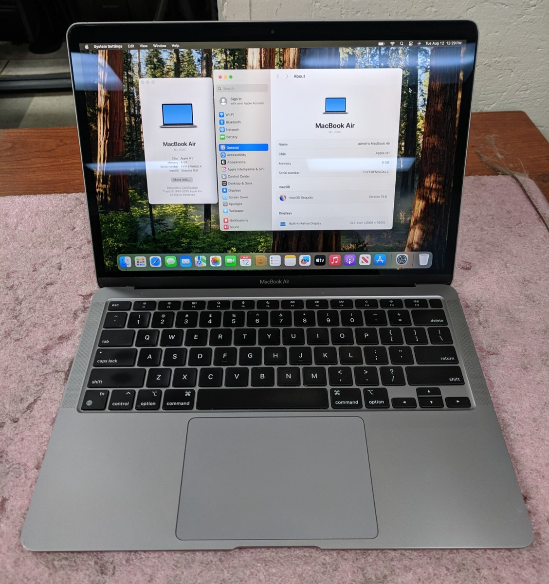 Apple MacBook Air M1 2020 A2337 13.3 Apple MacBook Air M1 2020 A2337 13.3