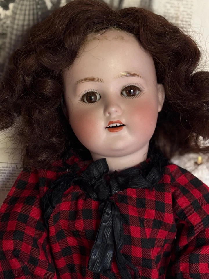ANTIQUE German Doll Special 53 Cm 20,8 Inches open mouth bisque head doll - Image 4 of 4