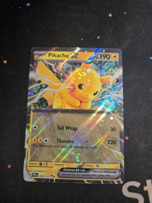 Pikachu ex 028/131 Double Rare Prismatic Evolutions Pokemon NM