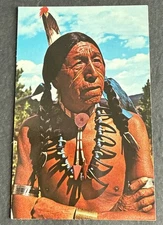 Postcard: American Indian The Red Man