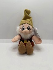 Disney Store Snow White Doc Bean Bag Plush New W/ Tags