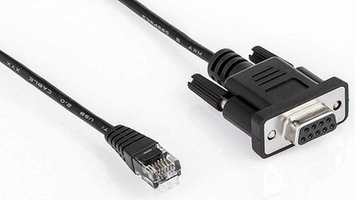 RS232 DB9Pin Female to RJ11 RJ12 6P6C LAN Network Serial Console Cabl...