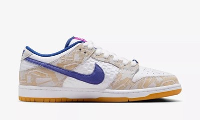 ダンクSB LOW PRM Nike SB Dunk Low PRM RL Men's Size 7 Pure Platinum/Deep Royal Blue