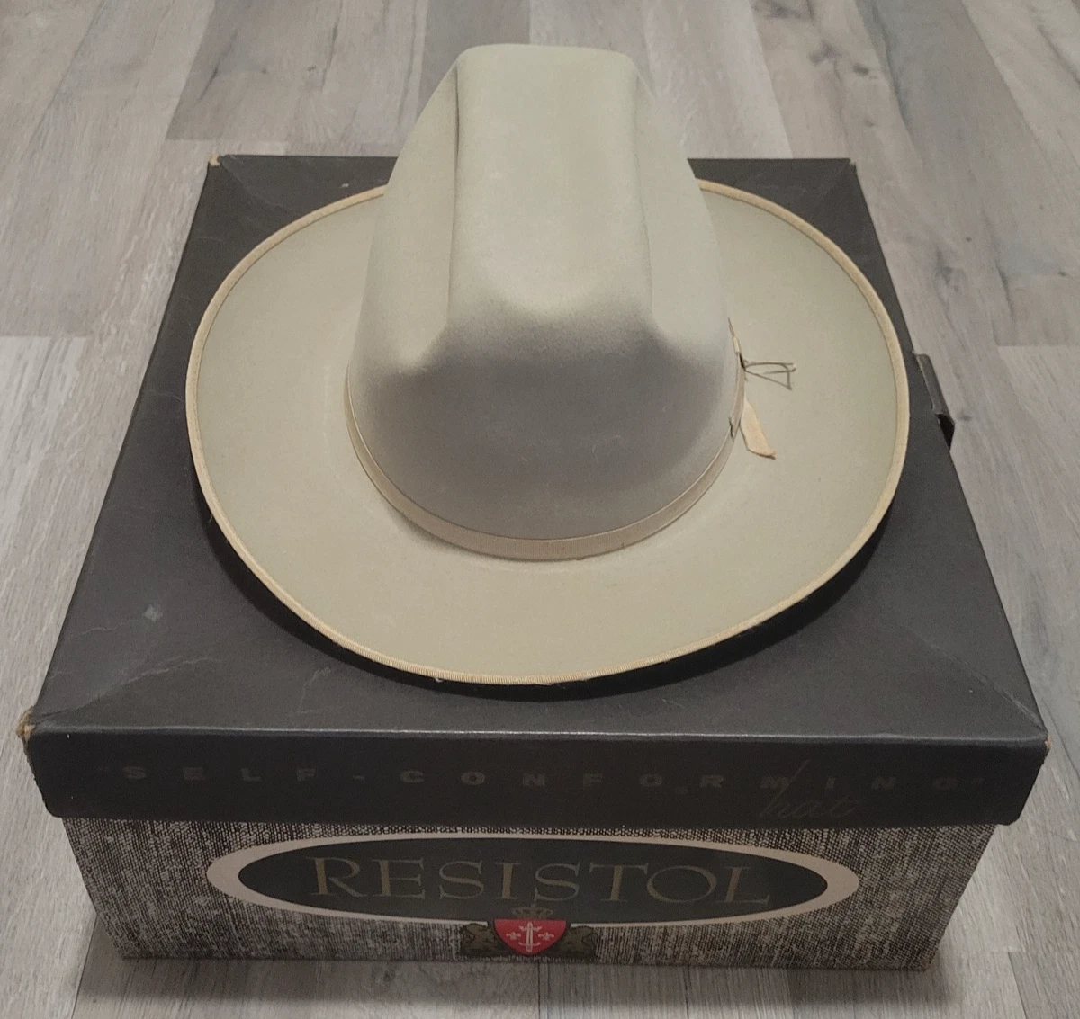 Resistol Hat Box In Men's Vintage Hats for sale | eBay
