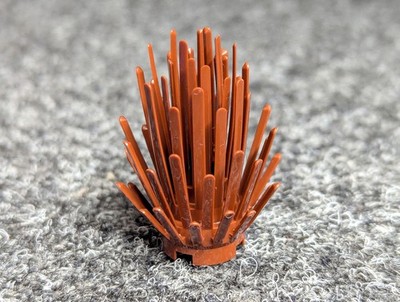 Lego 6064 Busch Strauch Pflanze reddish brown 2x2x4 - Baum Wald Western - N2
