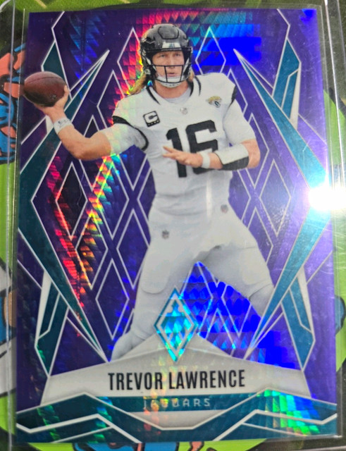 2025 Phoenix - Trevor Lawrence - Purple. /249 - Jacksonville Jaguars