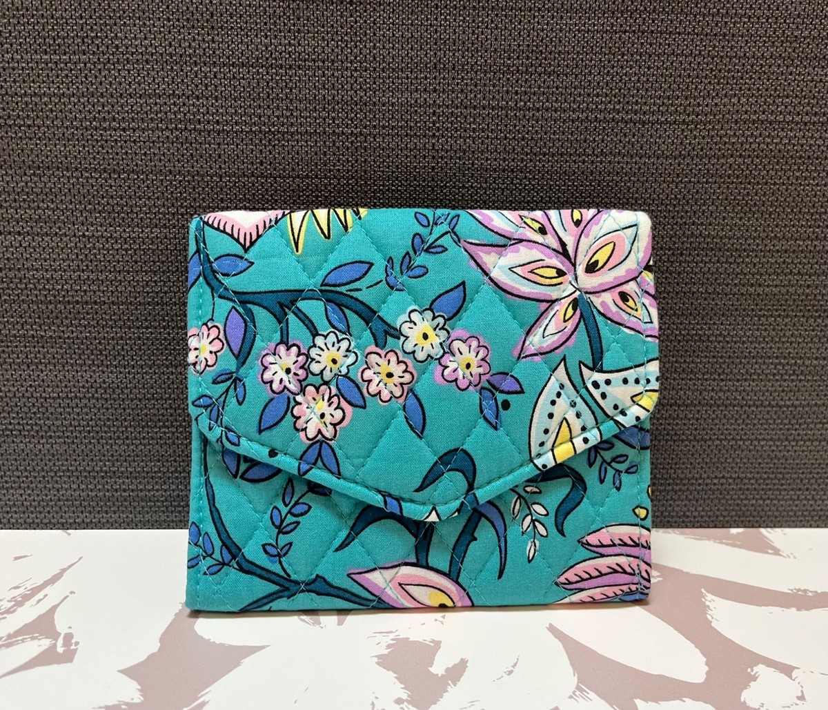 Bradley Women's Cotton Vera Bradley Trifold Clutch Wallet