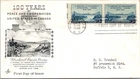 S08-1316, FRIENDSHIP WITH CANADA CENTENNIAL, ARTCRAFT FIRST DAY COVER