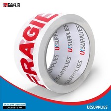 FRAGILE LOW NOISE PARCEL PACKAGING TAPE (ALL PACK SIZES) 48MM X 66M