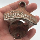 Vintage Rock Spring Soda Pop Starr Cast Metal Bottle Opener