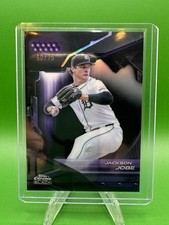 Jackson Jobe 2026 Topps Chrome Black #159 Purple Refractor /75 Tigers