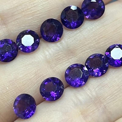 Laborgezüchtete violette Edelsteine 0,5-5ct AGL VVS1 lose Steine für Schmuck