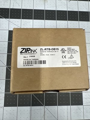 Automation Direct AutomationDirect ZipLink Zip Link ZL-RTB-DB15 REMOTE TERM BLK