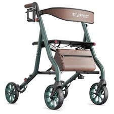 STEPPILOT QX01 Rollator Walkers for Seniors with Seat