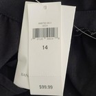 Banana Republic Black Embroidered Halter Jumpsuit Wide Leg Size 14 — photo 3