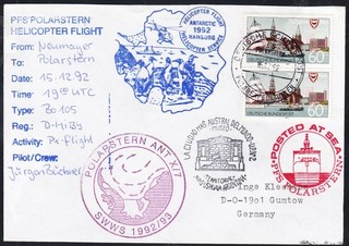 Antártica "ALEMANIA" 1992" 4 cachés" HELI Vuelo SGN ¡¡mira escaneado!! 11 8 22