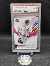 2024 Topps Pristine - Kerry Carpenter #72 Pink Refractor /15 PSA 10 Gem MT Tiger