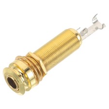  Guitar Endpin Jack: 6.35mm Audio Output Socket for Electric Guitar Bass and