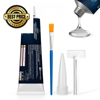 1DFAUL 100ml Conformal Coating for Electronics, Silicone Transparent 