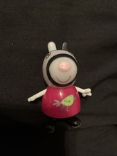 Peppa Pig And Friends Zoe Zebra 2" Inch Action Figure Bird Dress Jazwares