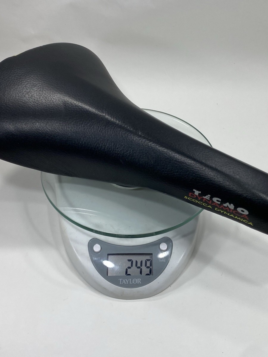 Selle Vélo De Course Vintage San Marco Tecno Dynamica Scocca M - Cuir Noir, 270x145 Mm