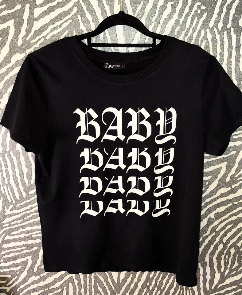 Tolles Damen T-Shirt Gr. L New Yorker Aufdruck Baby Street style Cool NEU! - Bild 1 von 4
