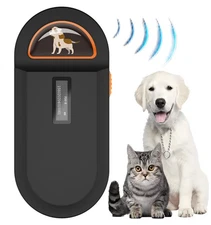 Pet Microchip Scanner RFID Dog Cat Microchip Reader Supports EMID FDX-B