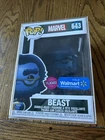 Funko Pop! Vinyl: Marvel-BEAST (Flocked)-Walmart (Exclusive) #643 NEW w/Case!