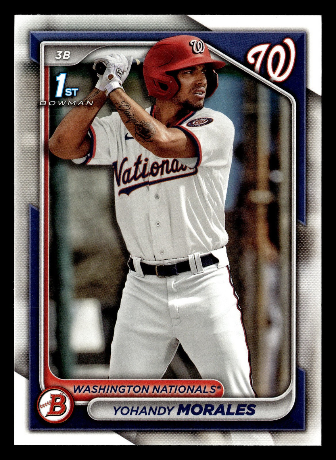 Yohandy Morales 2024 1st Bowman Prospect #BP-52 Washington Nationals ROOKIE