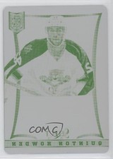 2013 Panini Select Rookie Auto Printing Plate Yellow 1/1 Quinton Howden #272 9u7