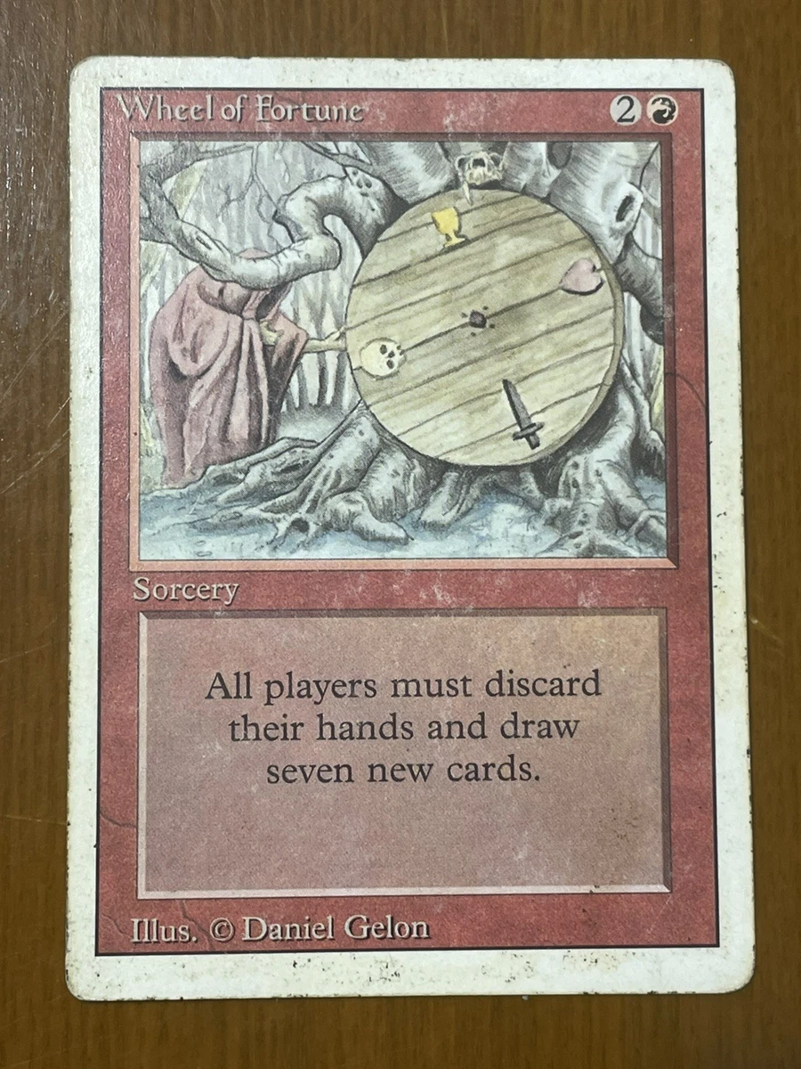 シ*ゲ様 MTG マジックザギャザリング Wheel of Fortune Wheel of