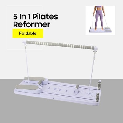 Pilates Board Faltbarer Multifunktioneller Pilates Reformer für Bauchmuskeltrain
