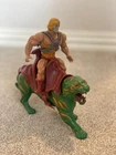 Vintage He-Man & Battle Cat MOTU Action Figure Set – Mattel 1980s Sears Exclusiv