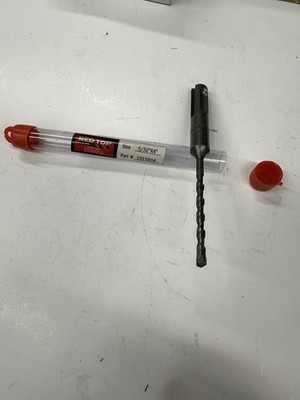 Masonry Drill Bit SDS 5/32  4  Hammer Drill Brick Block Red Head Tapcon Anchor
