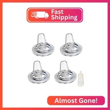 Sippy Spout Nipples for Mam Baby Bottles, Transition Straw Sippy Cup 100 Food G