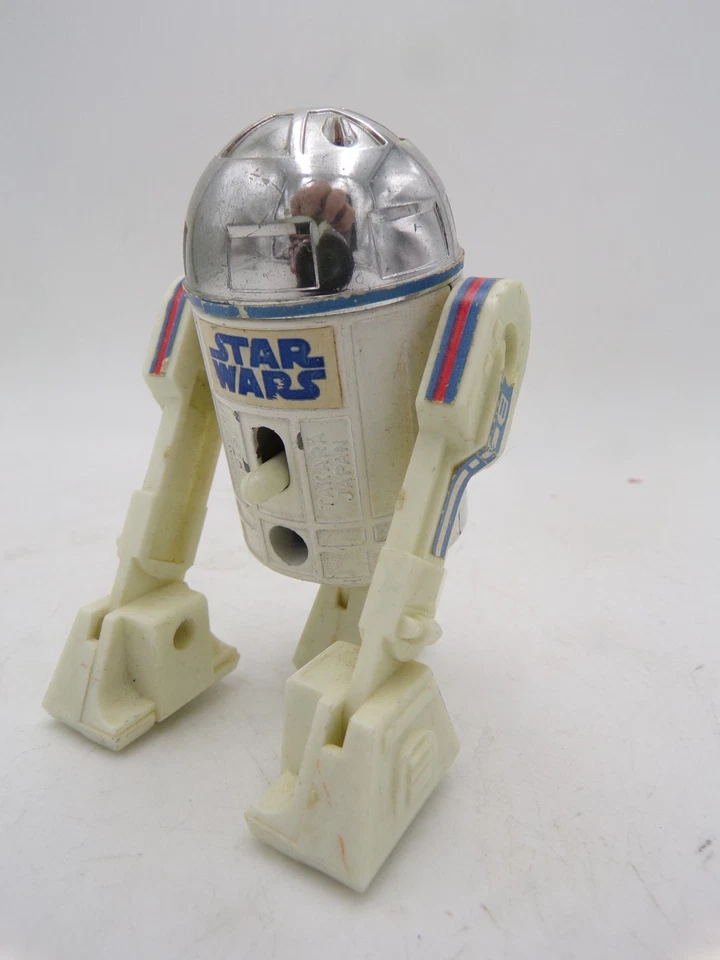 Chogokin anos 70 Takara Japão exclusivo disparo de mísseis fundidos Star Wars R2-D2 - Imagem 2 de 4