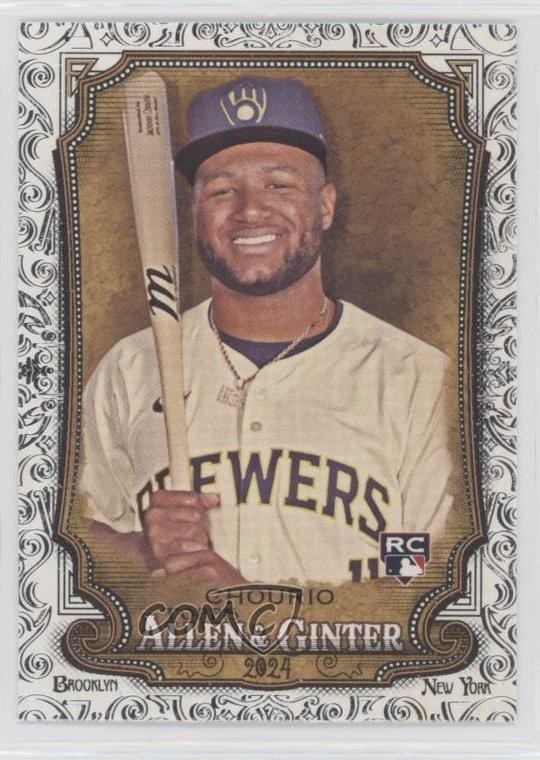 2024 Topps Allen & Ginter Foil Filagree Jackson Chourio #276 Rookie RC 0e3u
