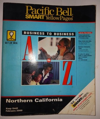CALIFORNIA Phone Book Directory - Northern California -  1999 - 2000
