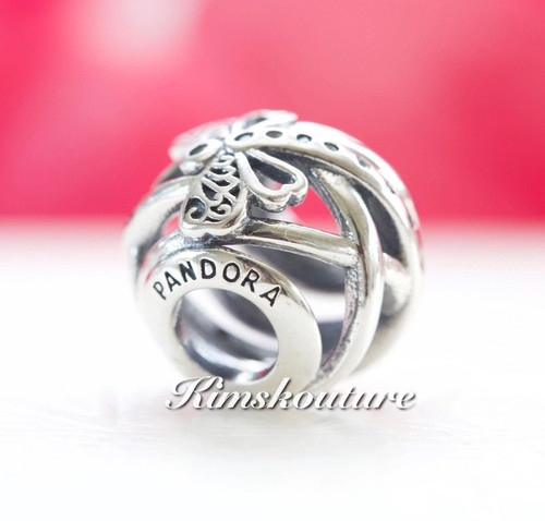 Nuevo Auténtico Pandora Plata Esterlina Dije Libélula Soñadora 797025CZ - Imagen 3 de 4