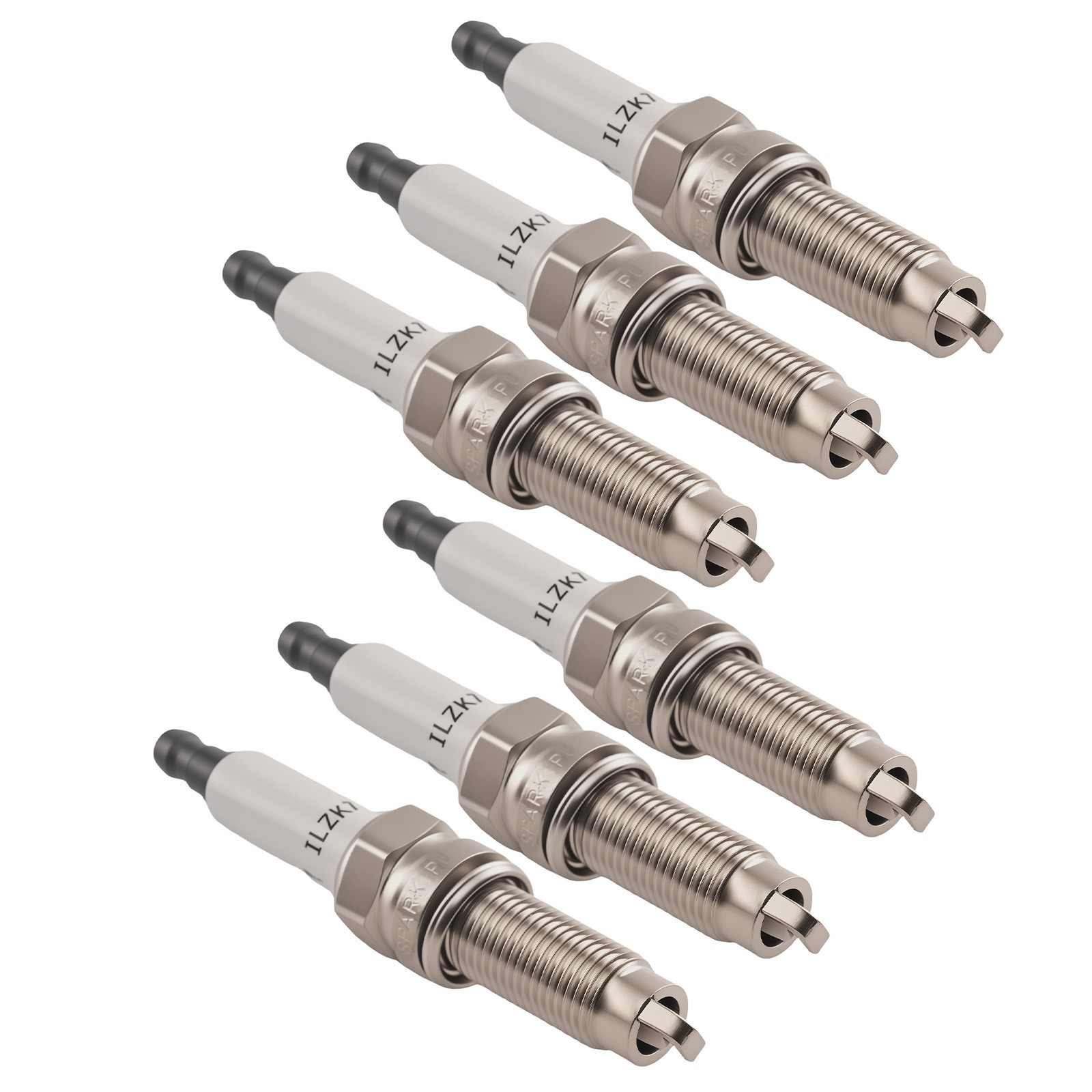 6PCS Spark Plugs for VW CC/Passat/Touareg/Atlas 3.6L ILZKR7A 101905622