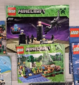 LEGO Illustrated Instruction Manuals Lot City, Minecraft, Ninjago, Technic 50+