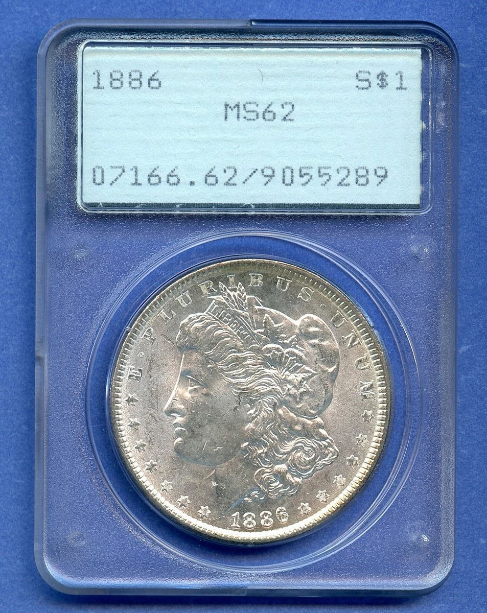 MS 62 Graded 1886 Year Morgan US Dollars (1878-1921) for sale | eBay