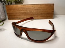 Vintage Polaroid Cool-Ray 155 Sunglasses Brown Frame Gray Lenses Cari Michelle