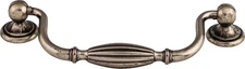 Top Knobs M133 Tuscany Drop Pull Small 5 1/16" (c-c) Pewter Antique